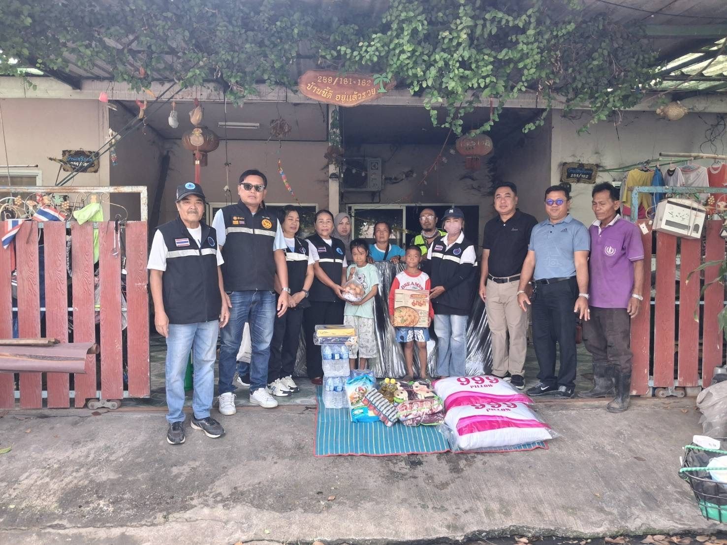 งานป้องกันได้รับแจ้งเหตุเพลิงไหม้บ้านเรือนประชาชน