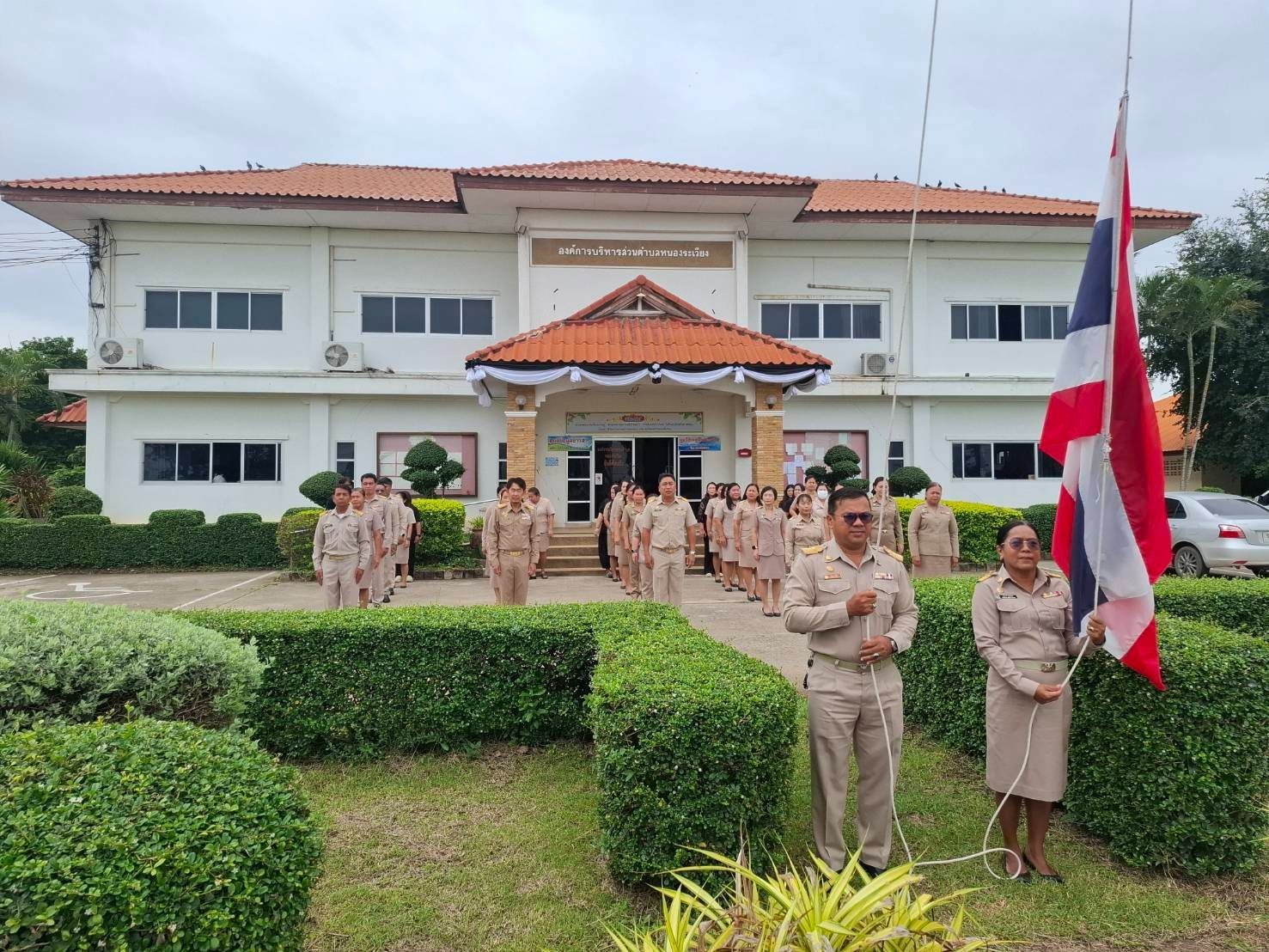 โครงการส่งเสริมคุณธรรม จริยธรรม เคารพธงชาติสร้างความจงรักภักดีต่อสถาบันชาติ ศาสนา และพระมหากษัตริย์ ประจำปีงบประมาณ 2569